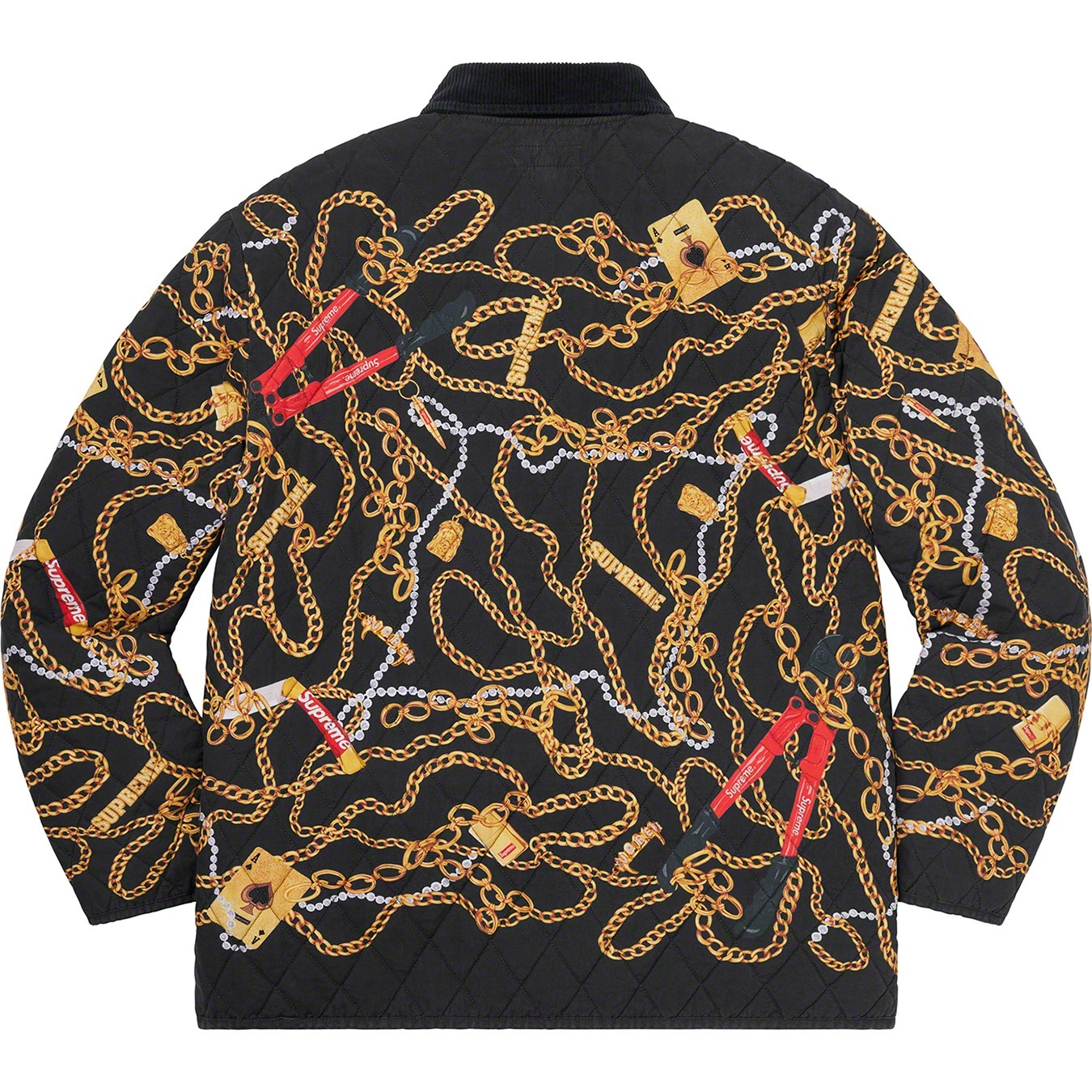 Chains Quilted Jacket view 7